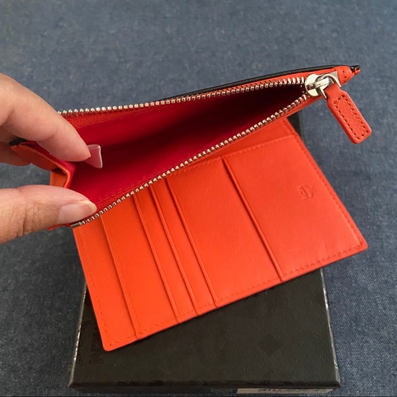 Sold MCM passport holder wallet with zip pocket - Picture 7 of 11